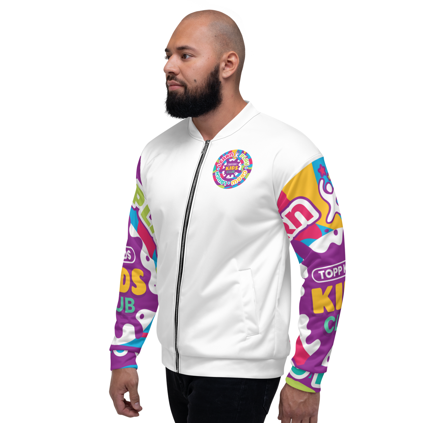 The TK SUPERSTAR Unisex Bomber Jacket